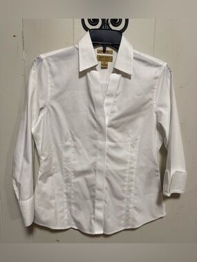 Gold Label Investments White Button Down Shirt
